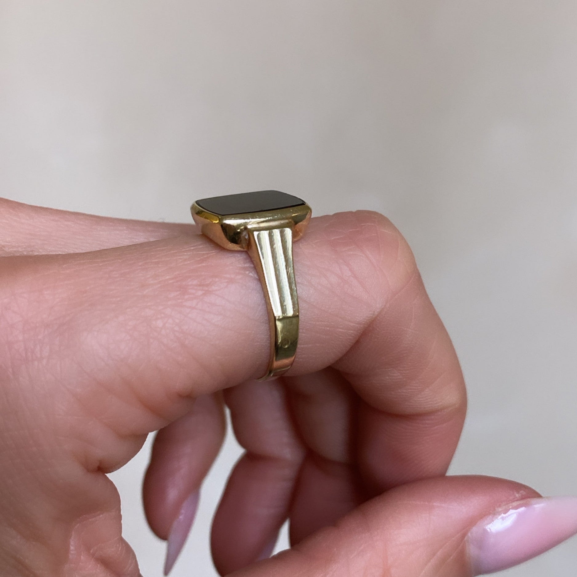 Vintage Gold Spinel Ring