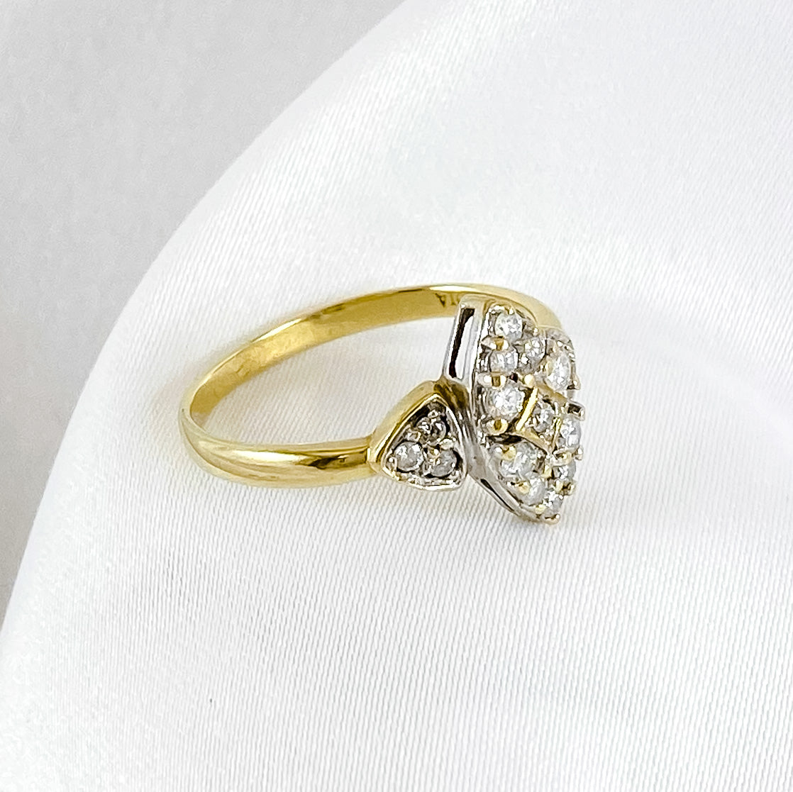 Vintage Magical Diamond Ring