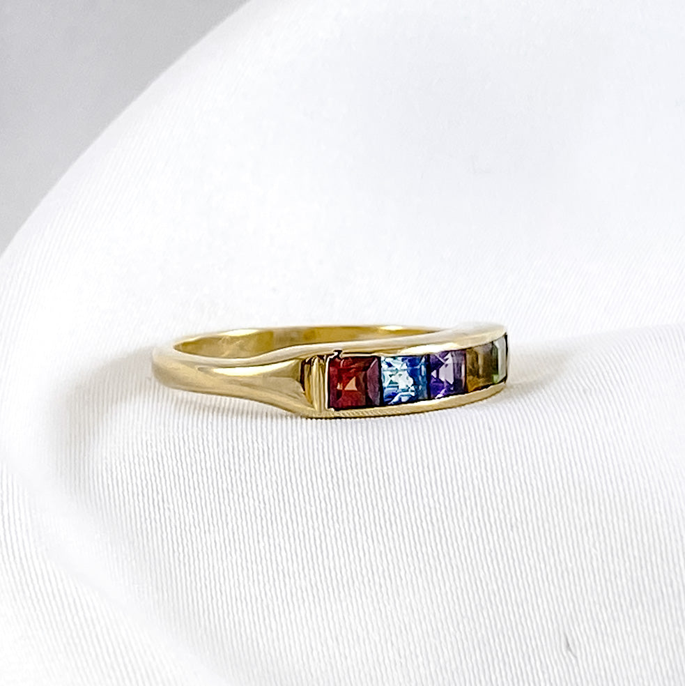 Vintage Rainbow Ring
