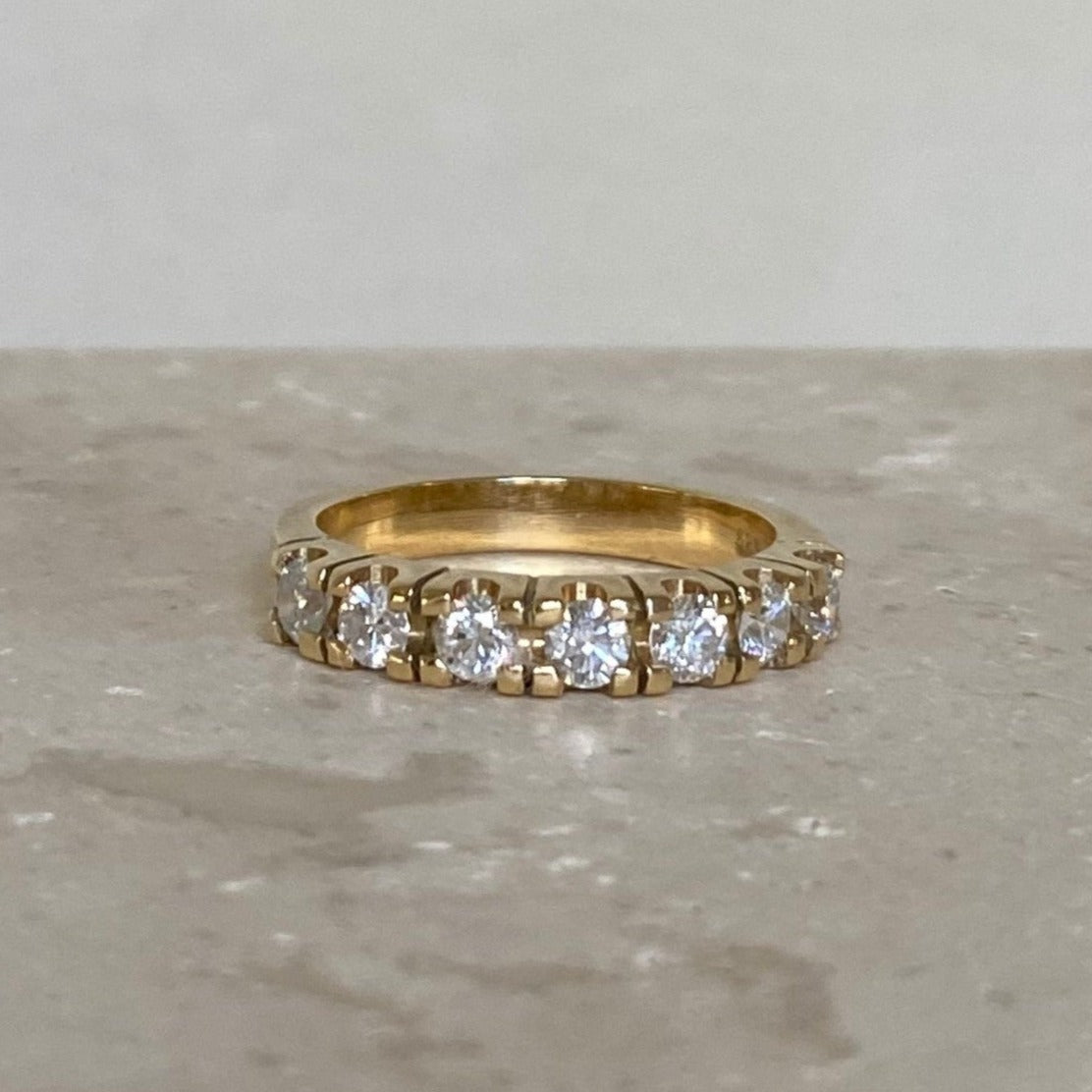 Oro Bold Diamond Row Ring