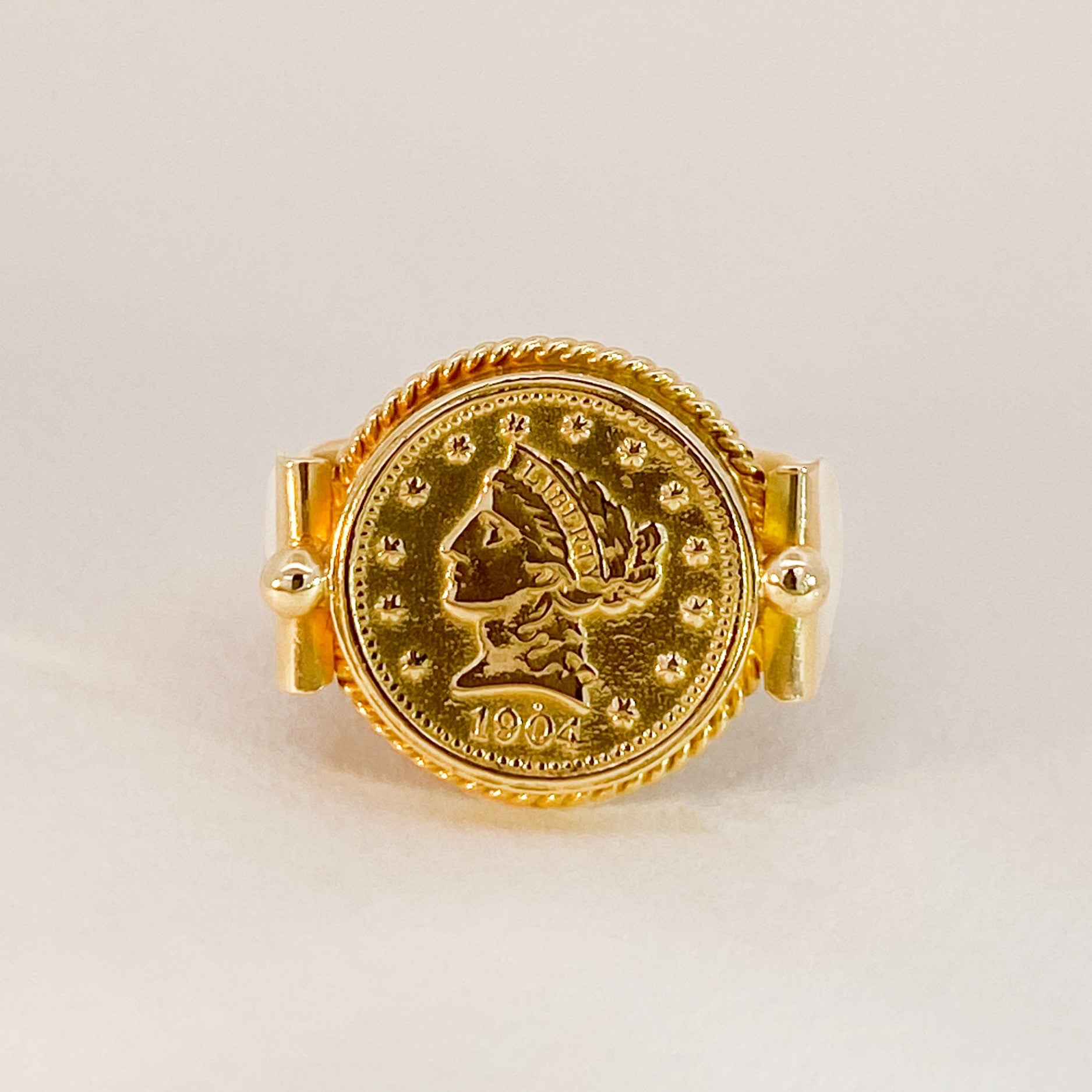 Vintage Coin Ring