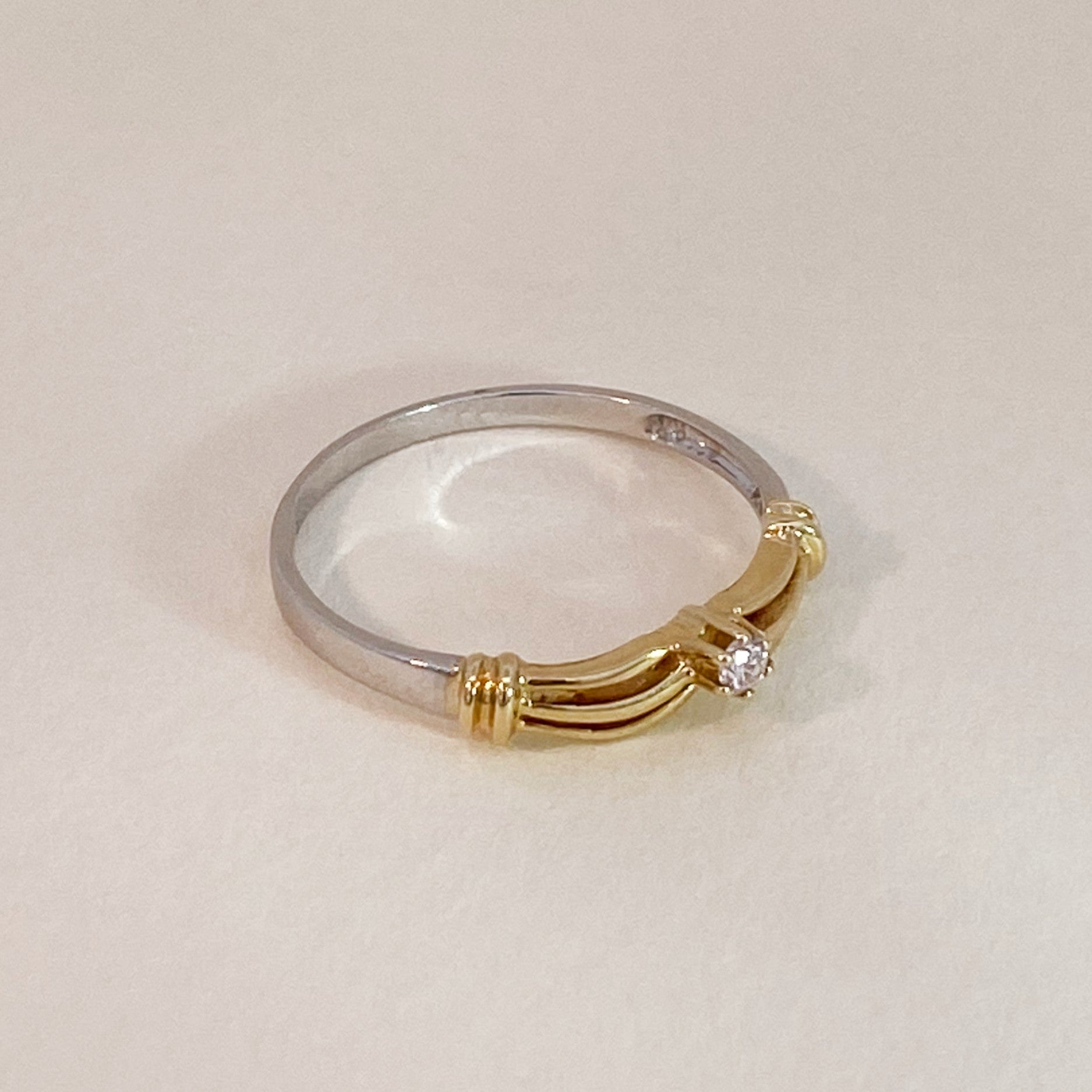 Vintage Elegante Diamanten Ring