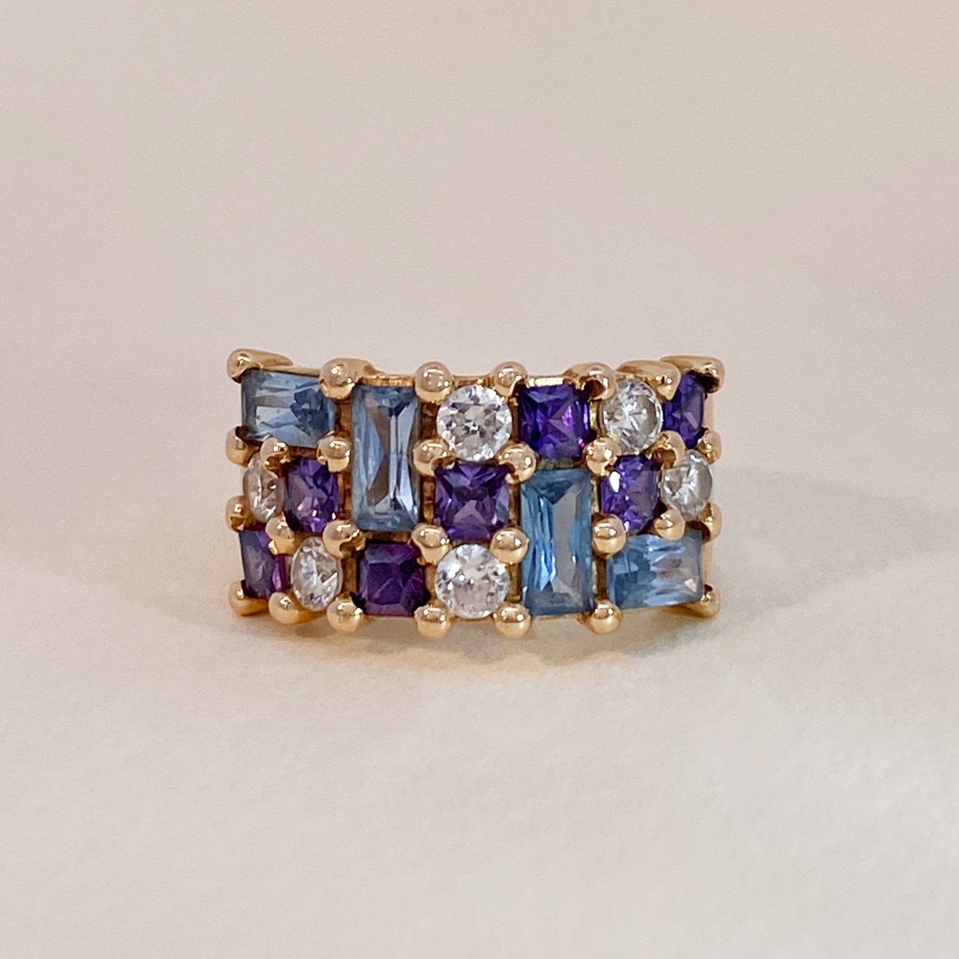 Vintage Gemstones Ring