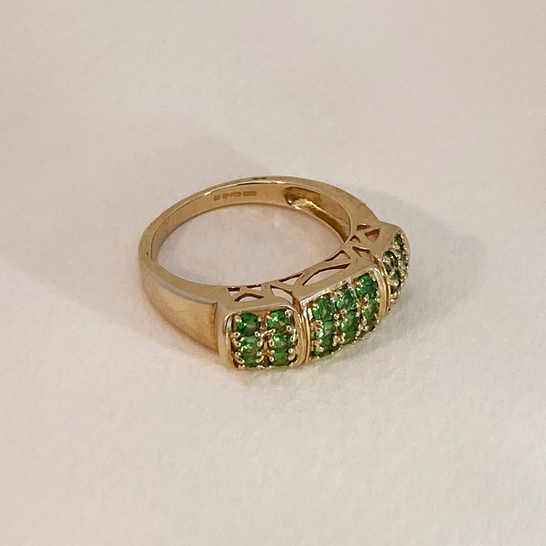 Vintage smaragd ring