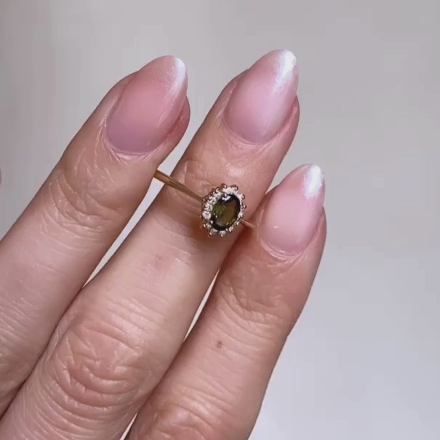 Lady Di Tourmaline and Diamond Ring video