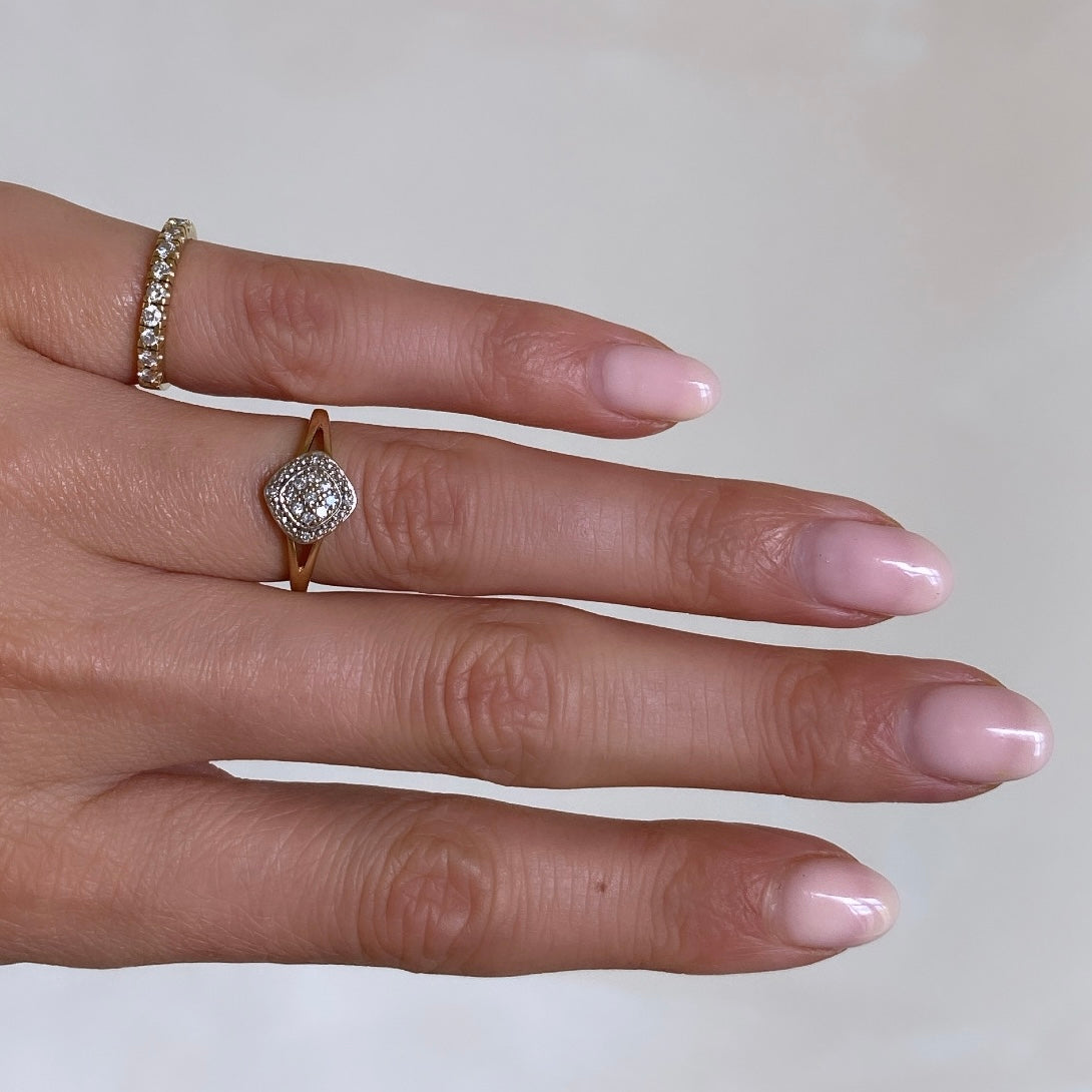 Unique Vintage Diamond Ring
