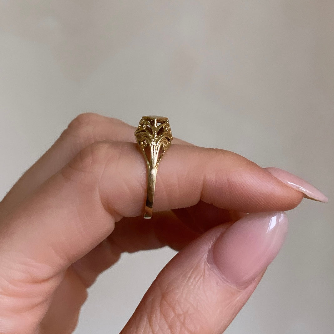 Unique Antique Signet Ring