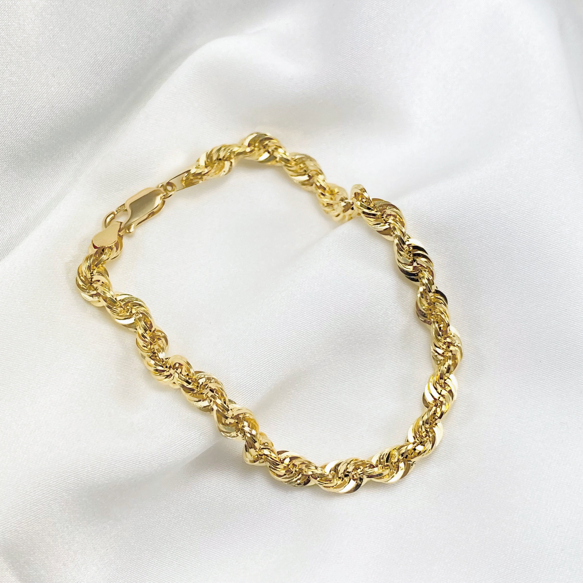 Vintage Bold Twisted rope bracelet