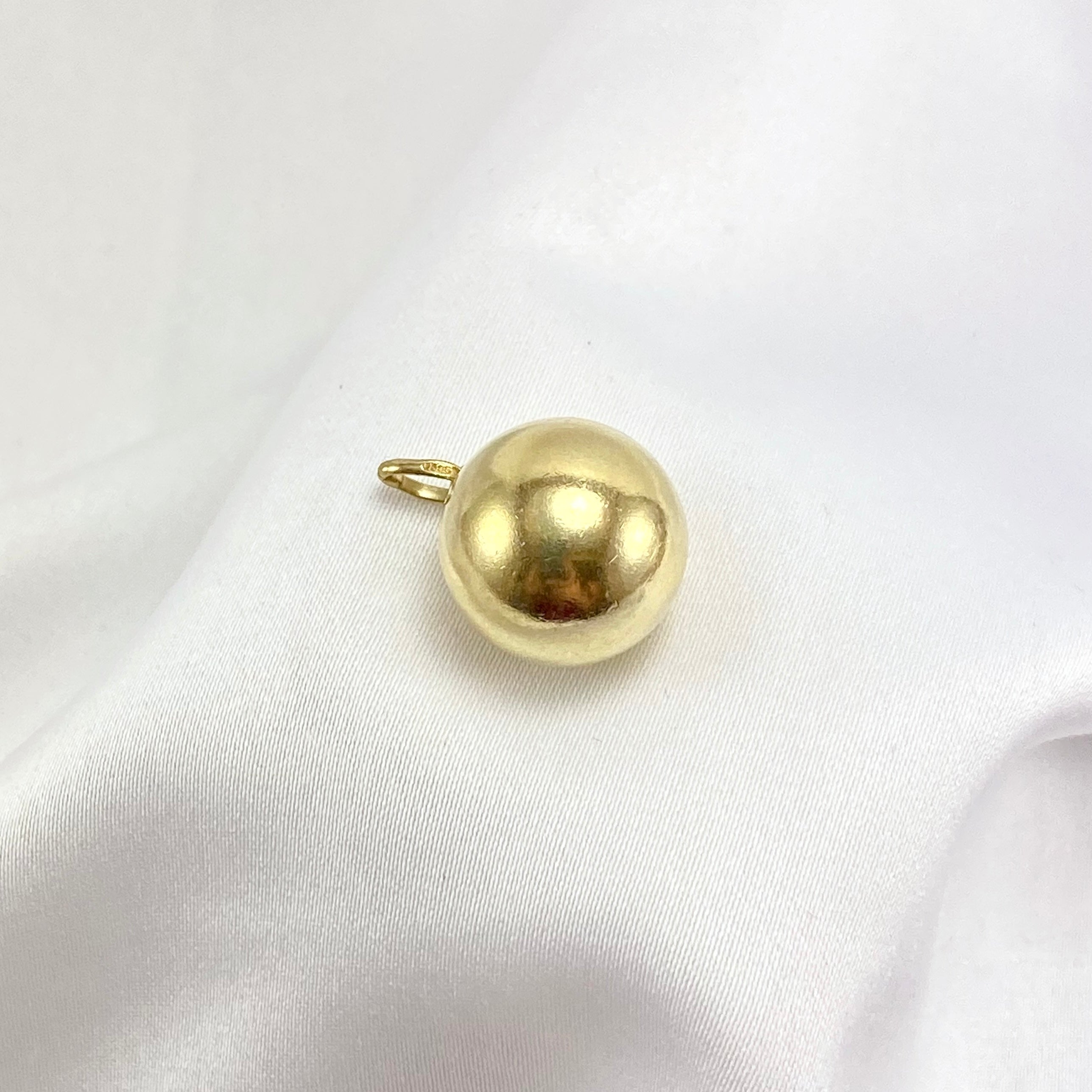 Vintage Golden Ball Pendant