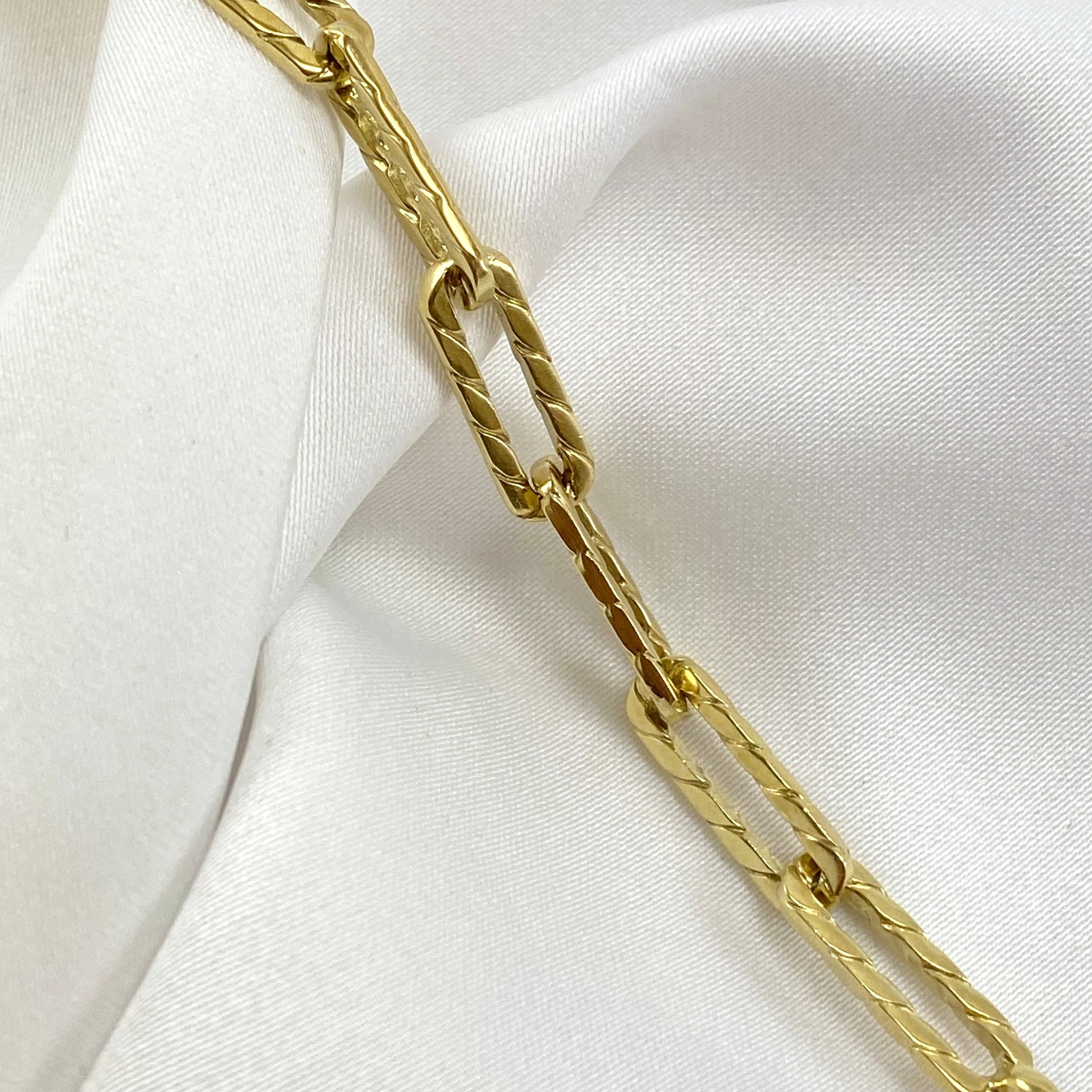 Vintage Twisted Paperclip Bracelet