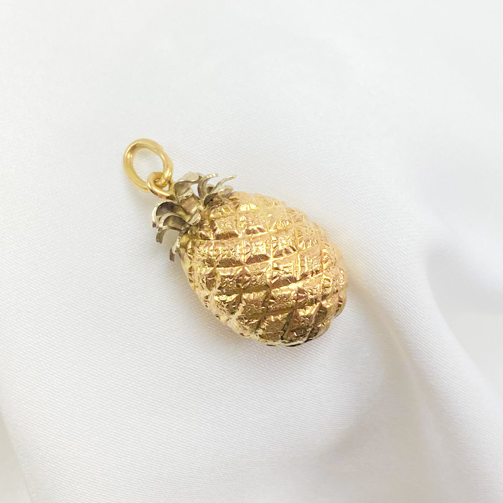 Golden Pineapple Pendant